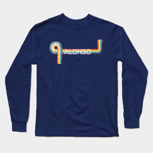 Retro Alonso Long Sleeve T-Shirt